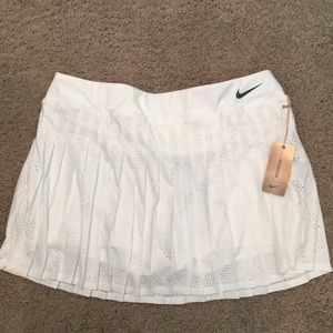 White Nike Tennis Skirt